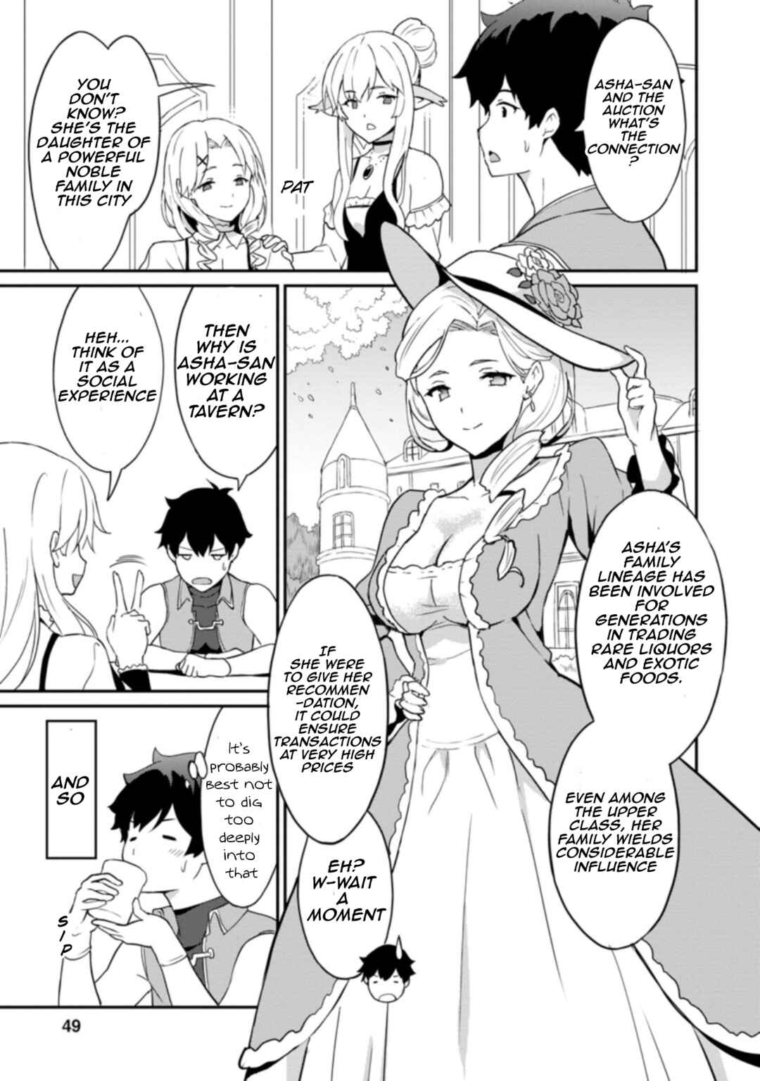 Page 7 Chapter 22.2 Taberu Dake de Level-Up! Damegami to Issho ni Isekai Musou