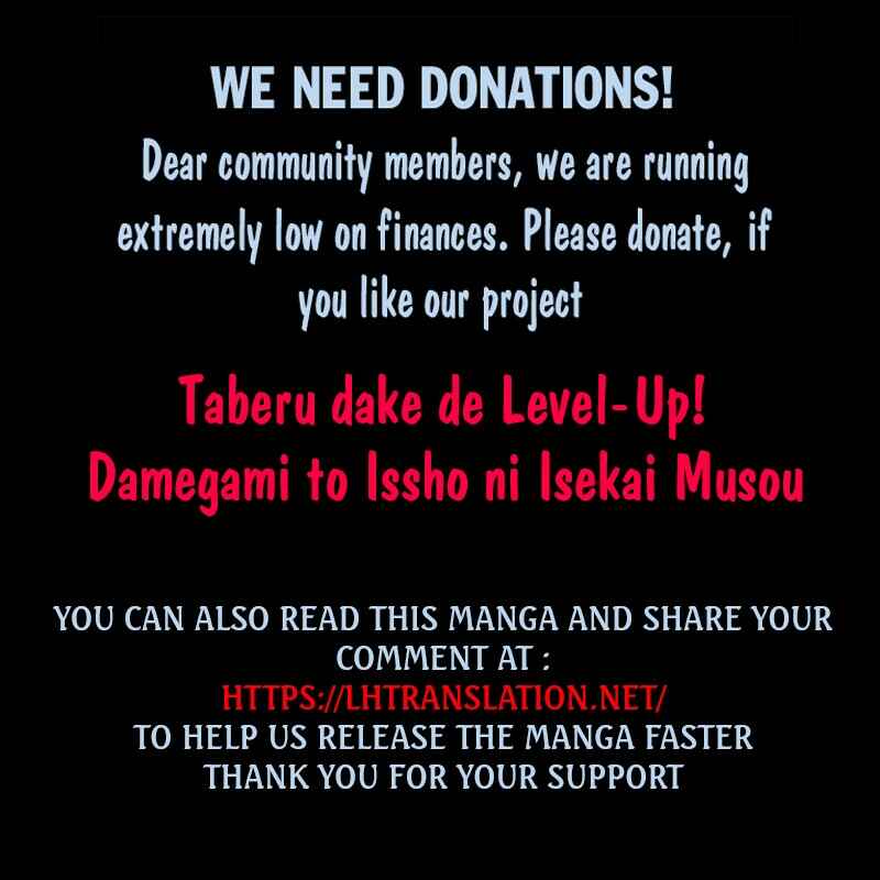 Page 30 Chapter 15 Taberu Dake de Level-Up! Damegami to Issho ni Isekai Musou