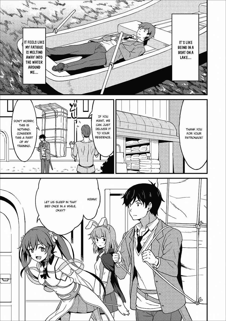 Page 30 Chapter 7 Taberu Dake de Level-Up! Damegami to Issho ni Isekai Musou