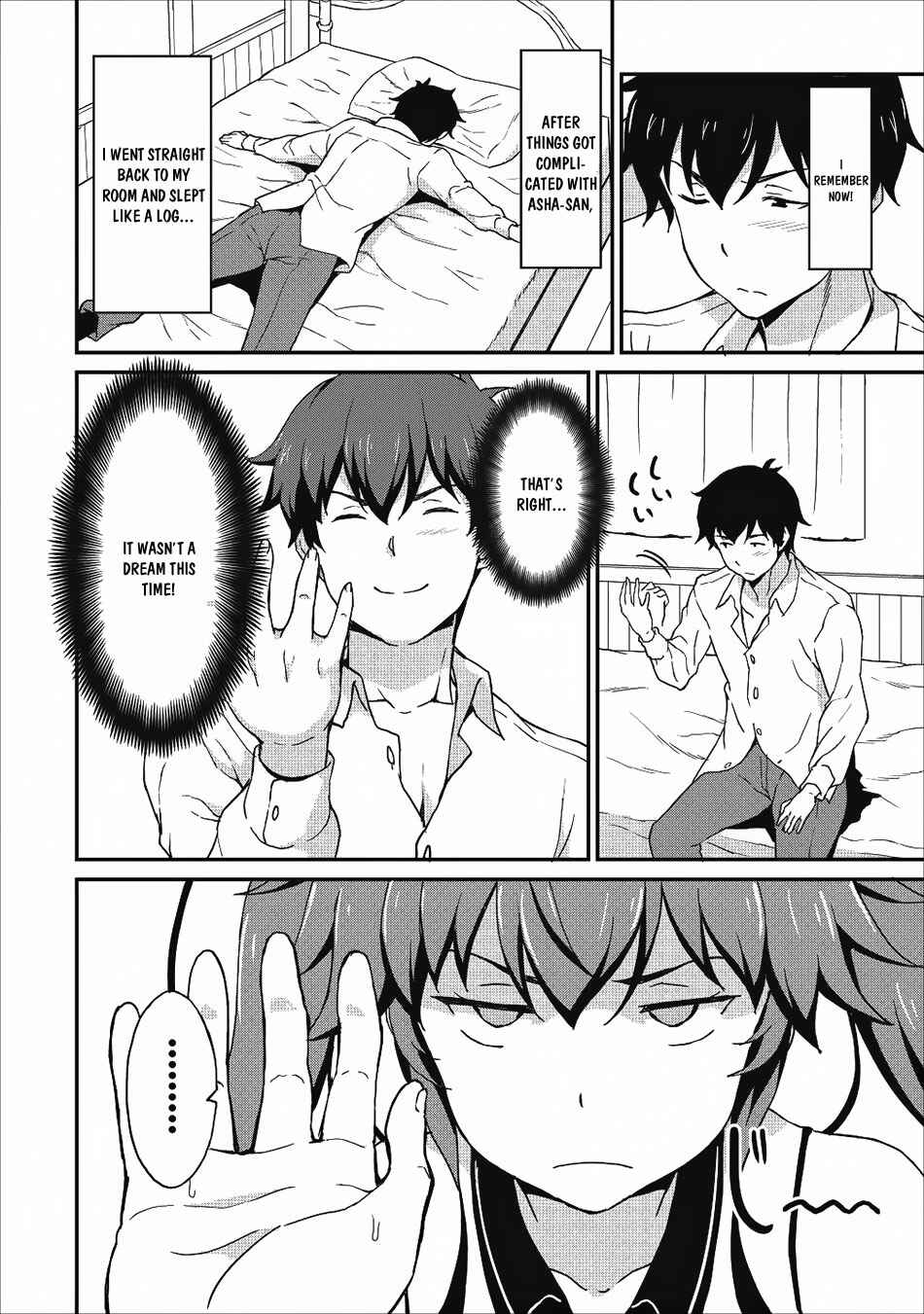 Page 9 Chapter 7 Taberu Dake de Level-Up! Damegami to Issho ni Isekai Musou