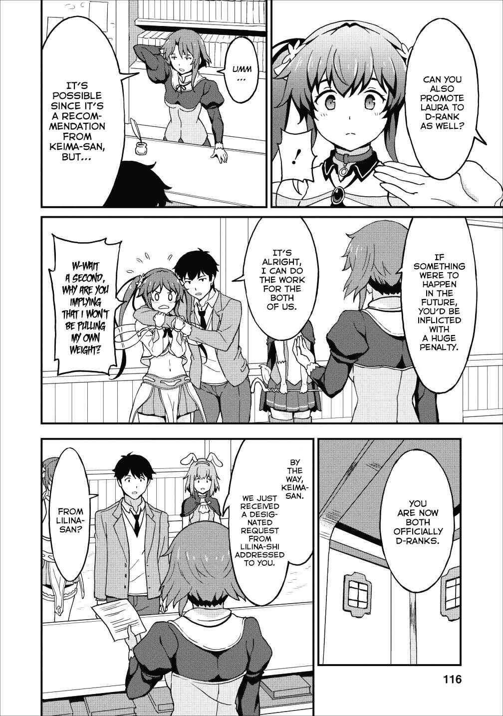 Page 11 Chapter 9.2 Taberu Dake de Level-Up! Damegami to Issho ni Isekai Musou