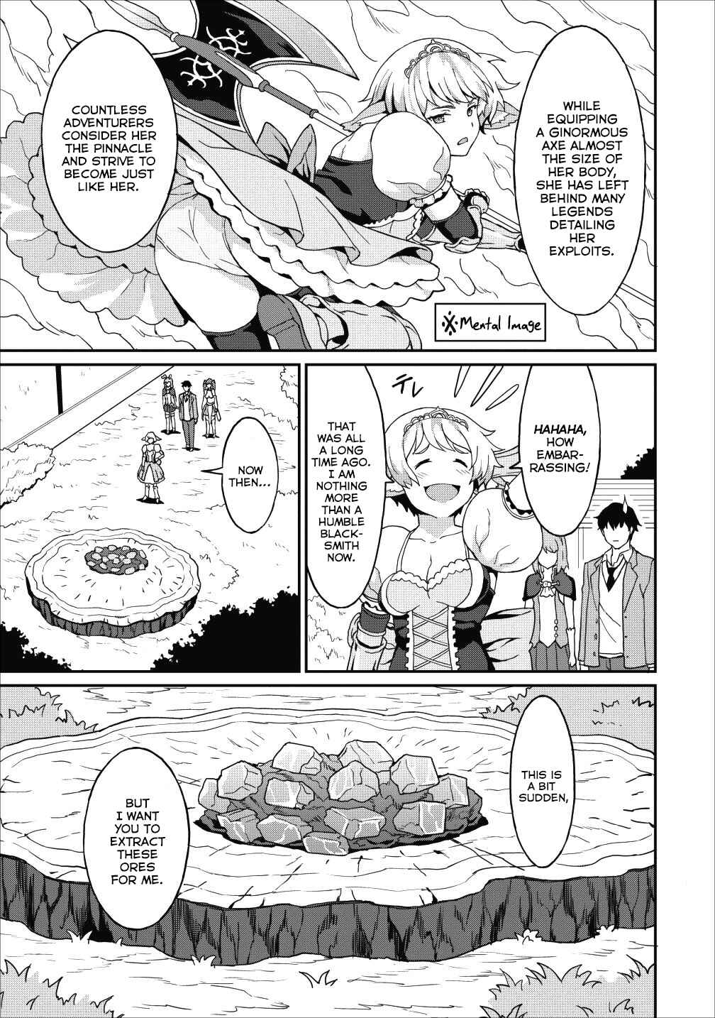 Page 14 Chapter 9.2 Taberu Dake de Level-Up! Damegami to Issho ni Isekai Musou