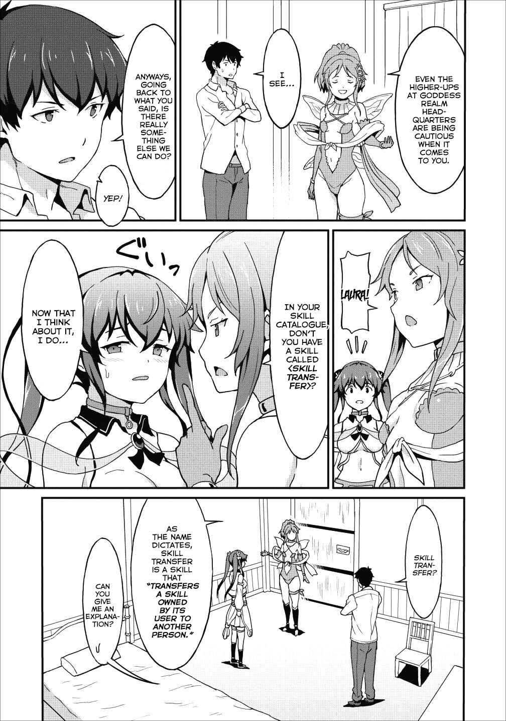 Page 6 Chapter 9.2 Taberu Dake de Level-Up! Damegami to Issho ni Isekai Musou