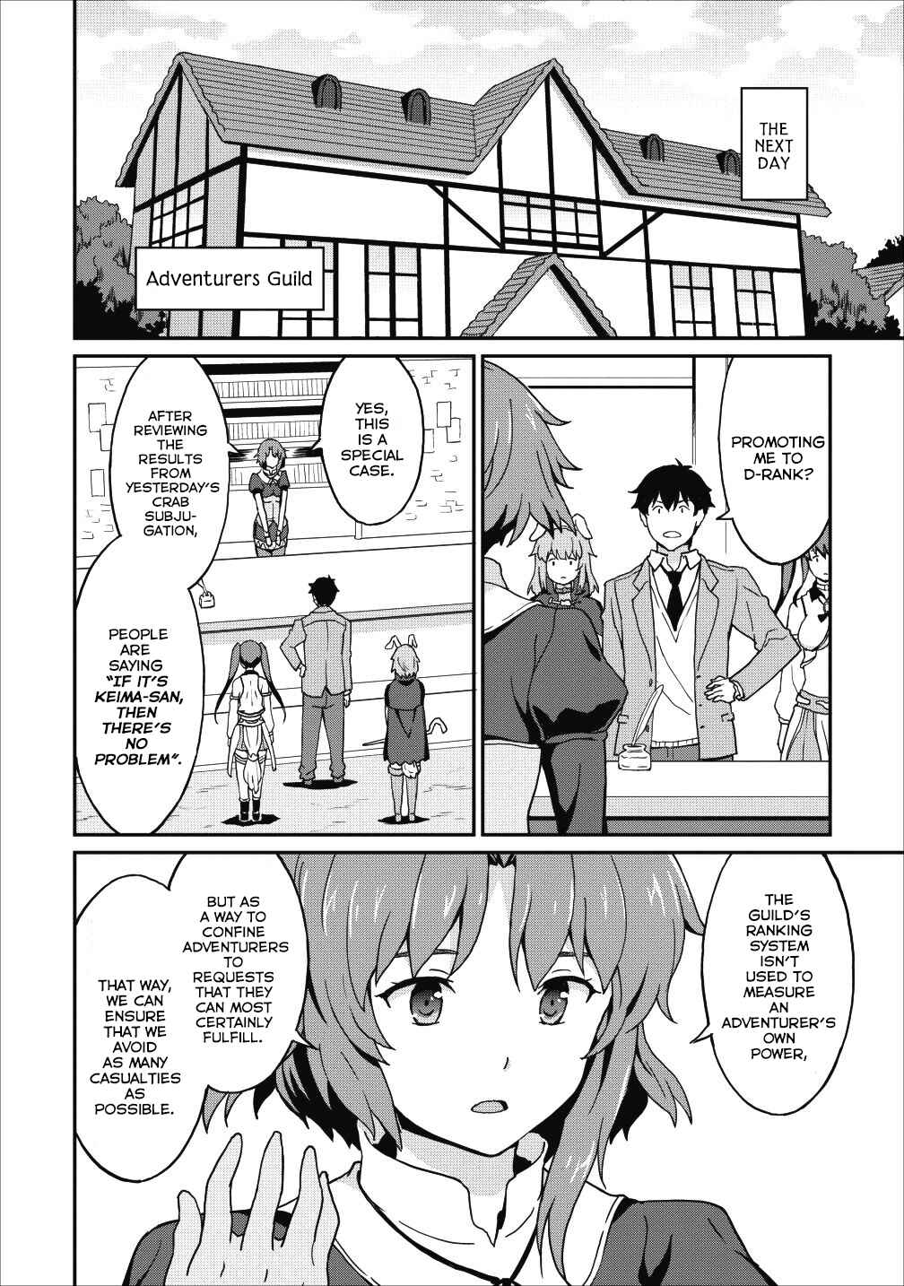Page 9 Chapter 9.2 Taberu Dake de Level-Up! Damegami to Issho ni Isekai Musou