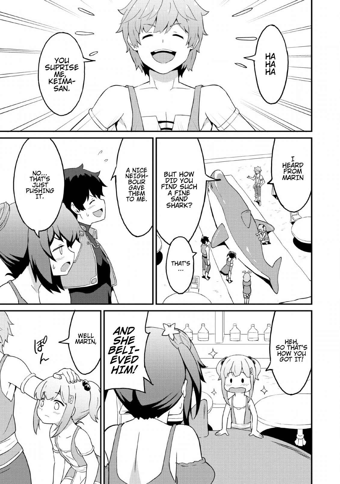 Page 23 Chapter 19 Taberu Dake de Level-Up! Damegami to Issho ni Isekai Musou