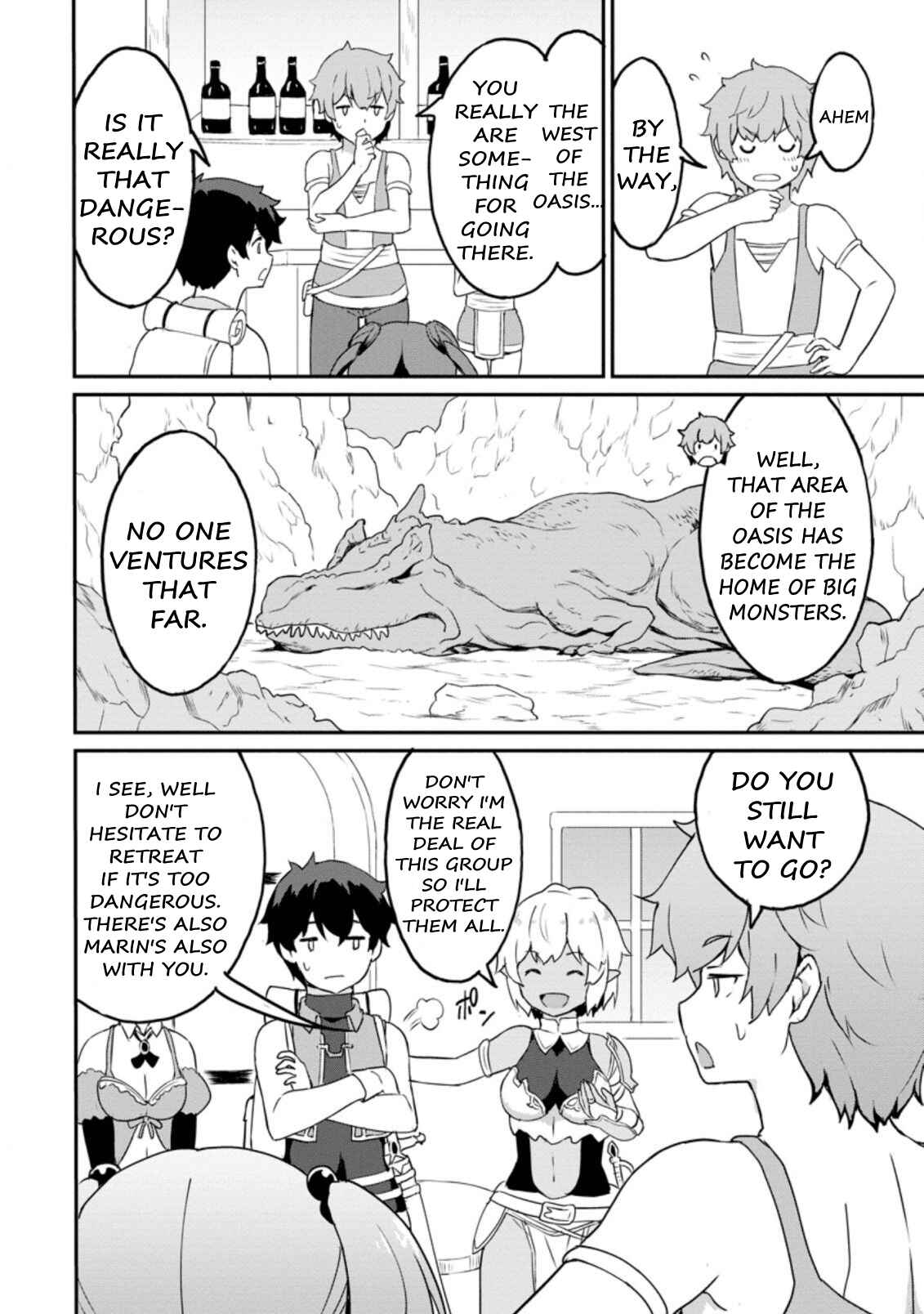 Page 3 Chapter 20.1 Taberu Dake de Level-Up! Damegami to Issho ni Isekai Musou