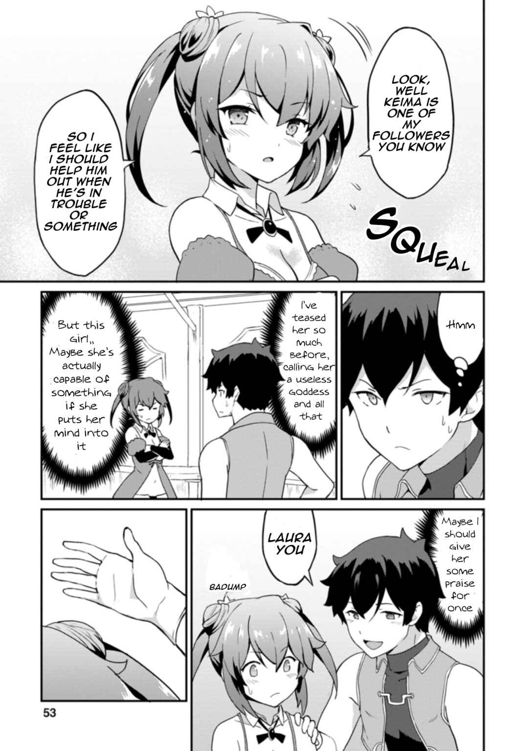 Page 1 Chapter 22.3 Taberu Dake de Level-Up! Damegami to Issho ni Isekai Musou