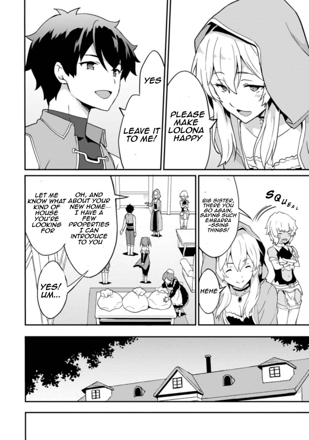 Page 4 Chapter 22.3 Taberu Dake de Level-Up! Damegami to Issho ni Isekai Musou