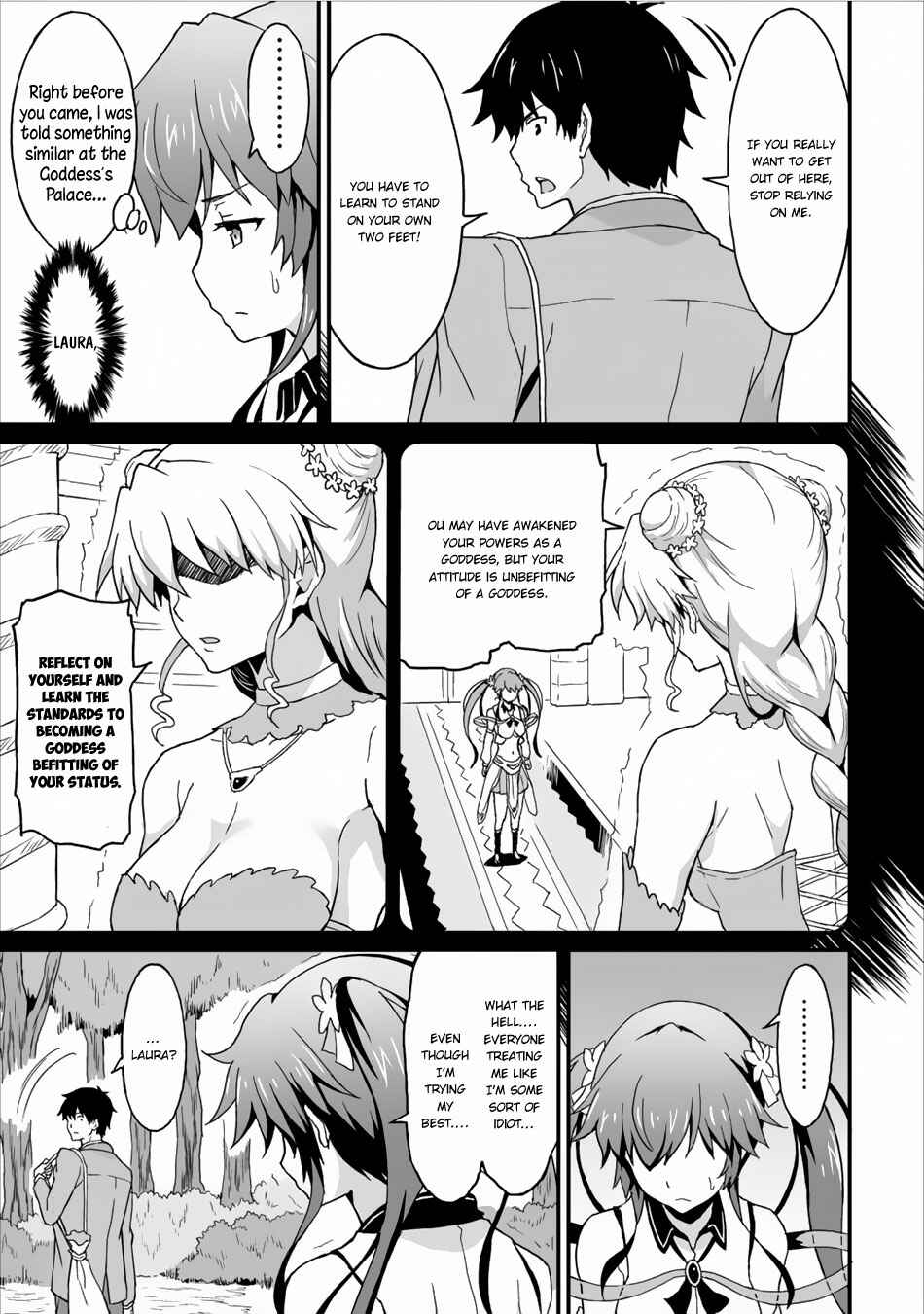 Page 21 Chapter 3 Taberu Dake de Level-Up! Damegami to Issho ni Isekai Musou