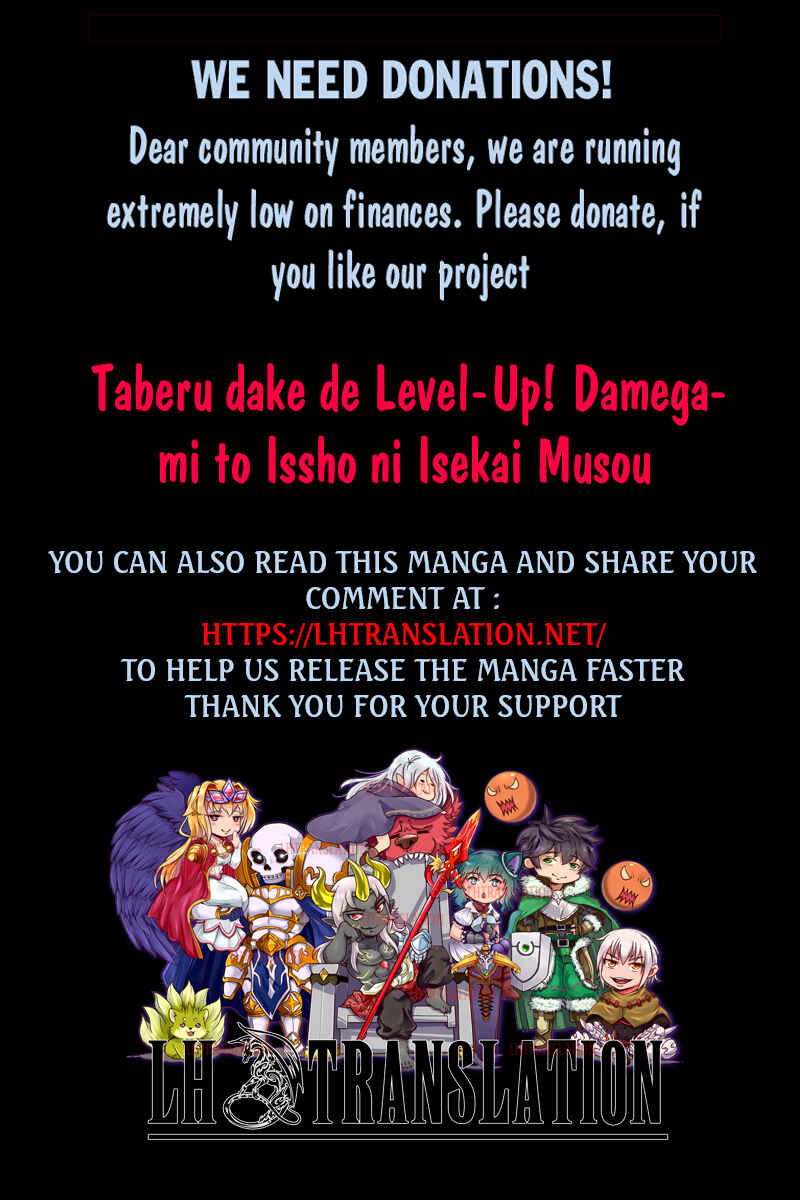 Page 31 Chapter 3 Taberu Dake de Level-Up! Damegami to Issho ni Isekai Musou