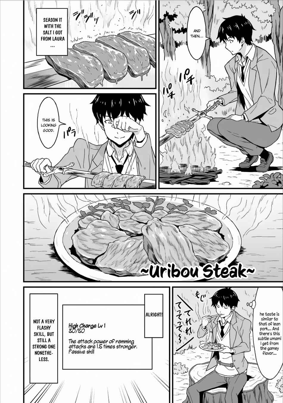 Page 7 Chapter 3 Taberu Dake de Level-Up! Damegami to Issho ni Isekai Musou
