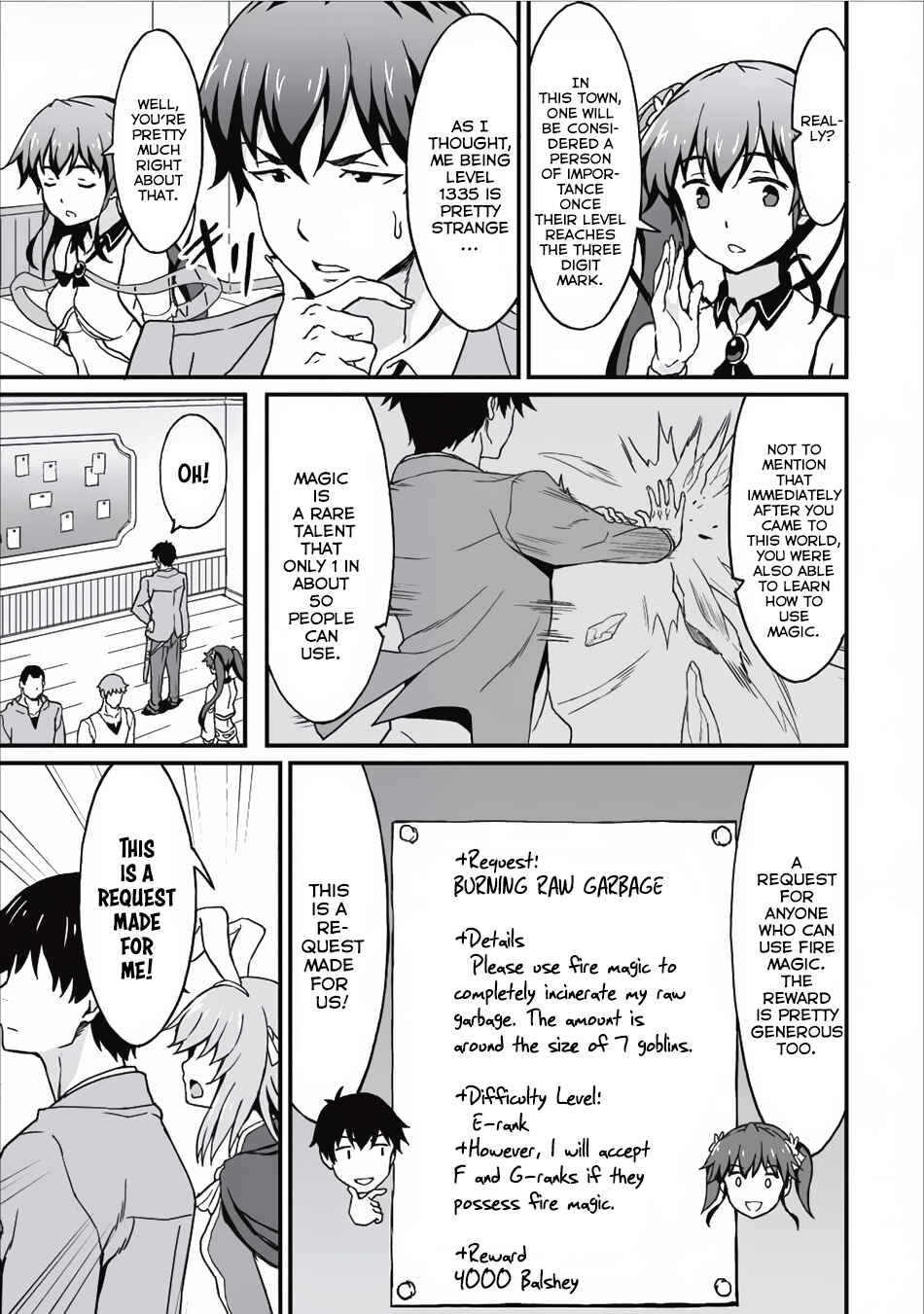 Page 6 Chapter 5 Taberu Dake de Level-Up! Damegami to Issho ni Isekai Musou