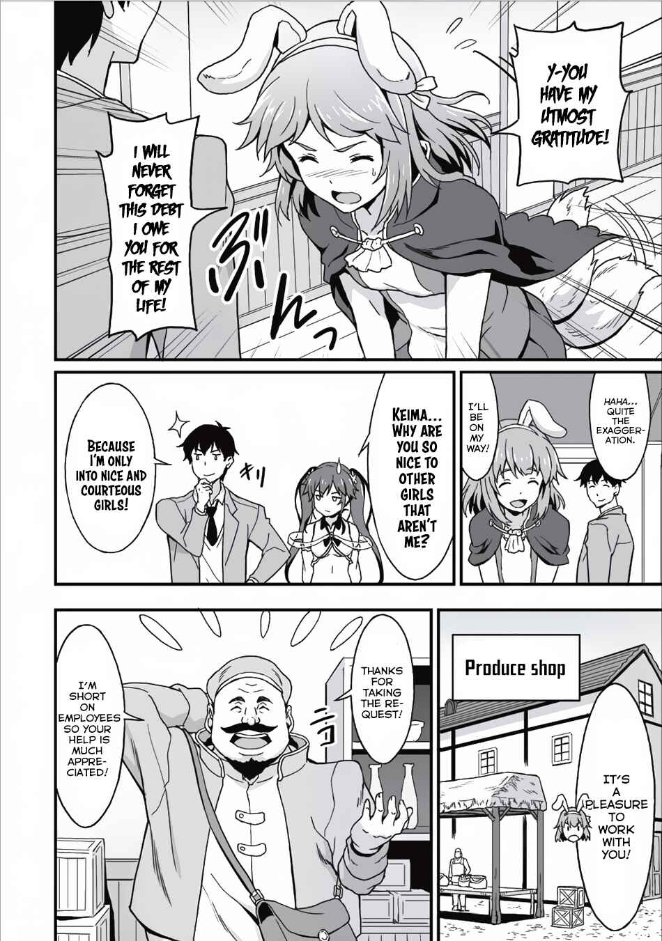 Page 9 Chapter 5 Taberu Dake de Level-Up! Damegami to Issho ni Isekai Musou