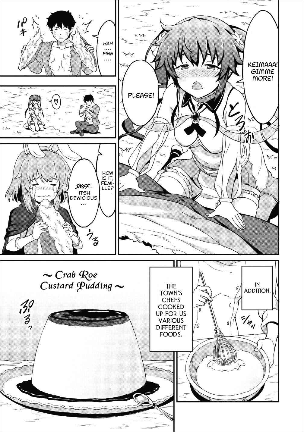 Page 11 Chapter 9.1 Taberu Dake de Level-Up! Damegami to Issho ni Isekai Musou