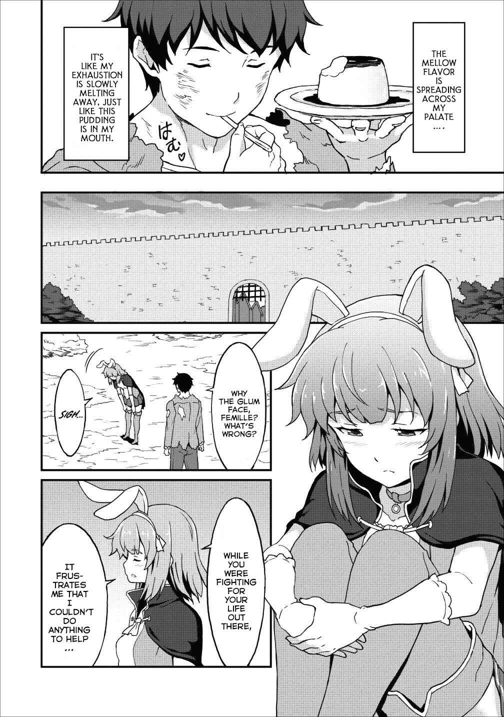 Page 12 Chapter 9.1 Taberu Dake de Level-Up! Damegami to Issho ni Isekai Musou