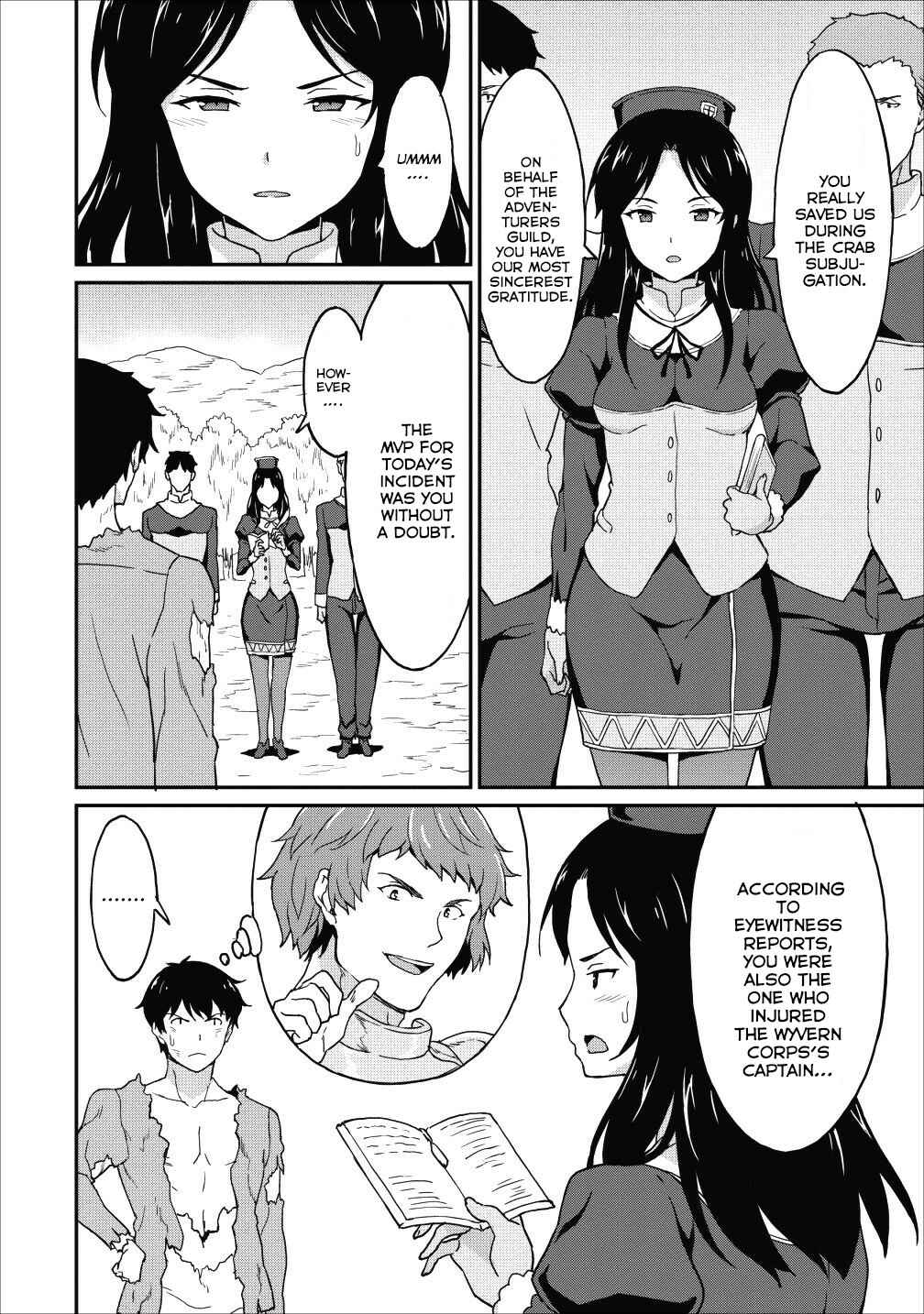 Page 14 Chapter 9.1 Taberu Dake de Level-Up! Damegami to Issho ni Isekai Musou