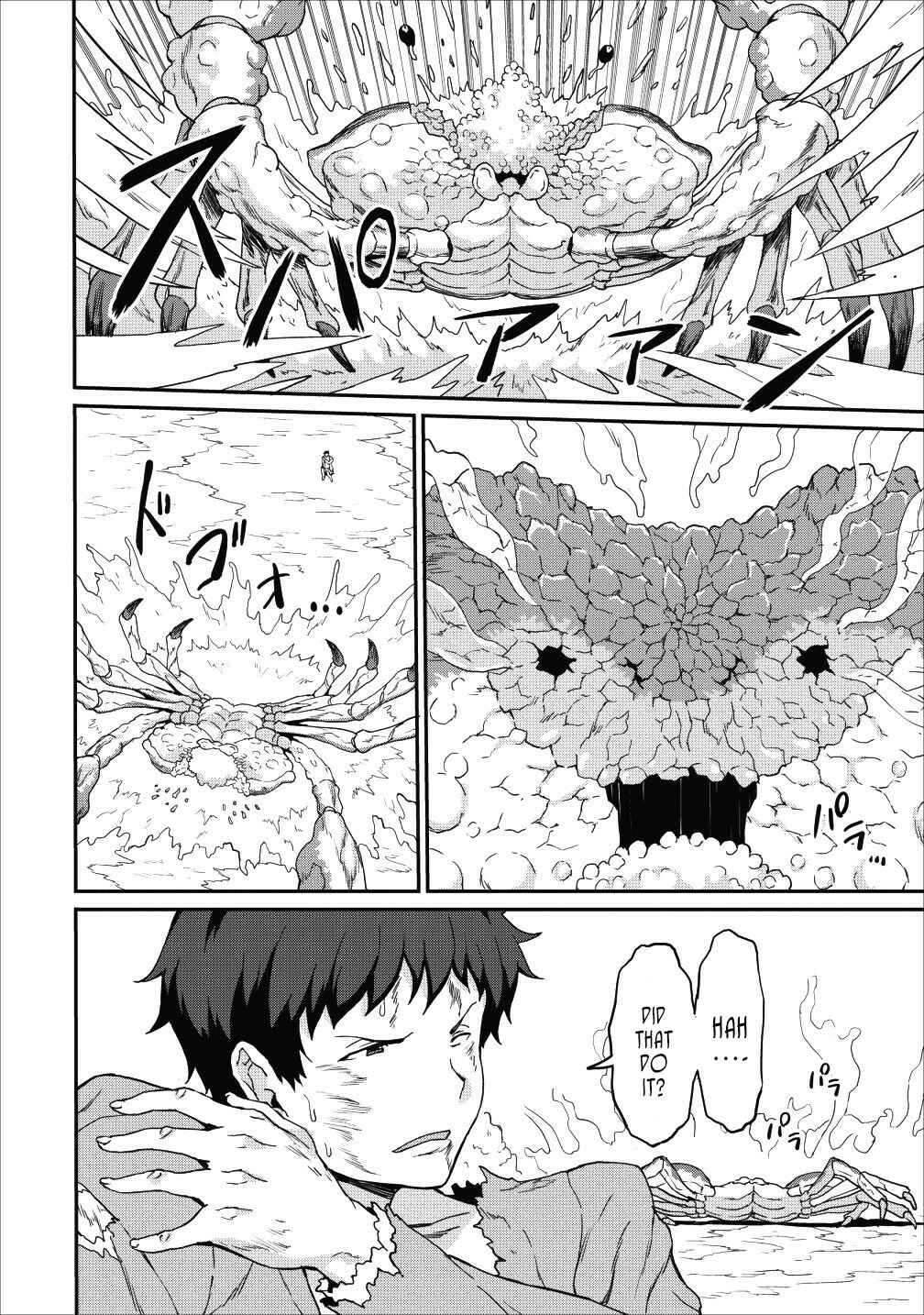 Page 4 Chapter 9.1 Taberu Dake de Level-Up! Damegami to Issho ni Isekai Musou