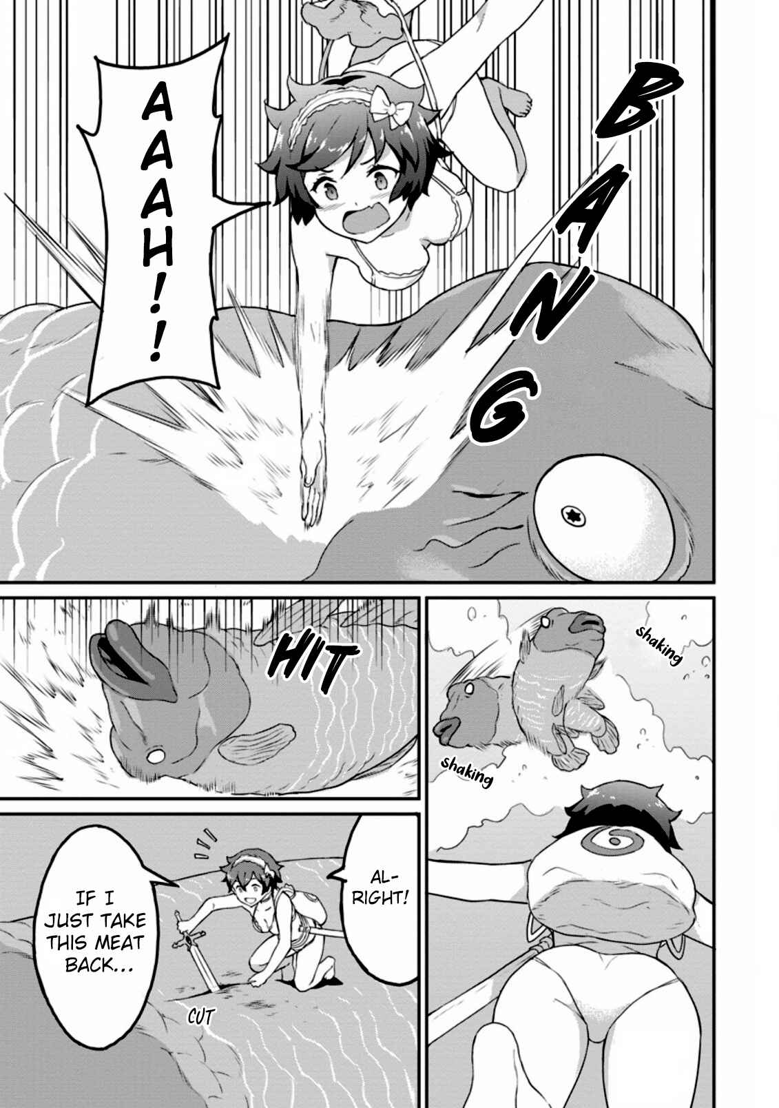 Page 6 Chapter 21.3 Taberu Dake de Level-Up! Damegami to Issho ni Isekai Musou