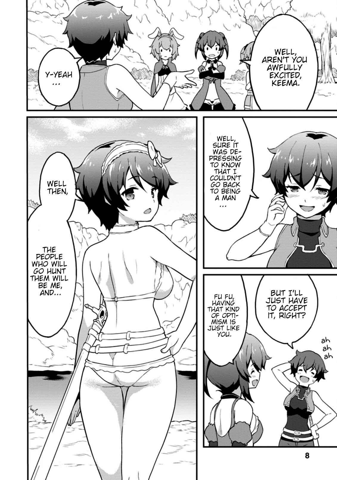 Page 7 Chapter 21.1 Taberu Dake de Level-Up! Damegami to Issho ni Isekai Musou