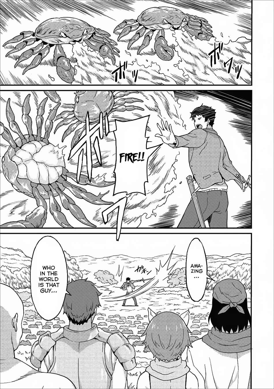 Page 12 Chapter 8 Taberu Dake de Level-Up! Damegami to Issho ni Isekai Musou