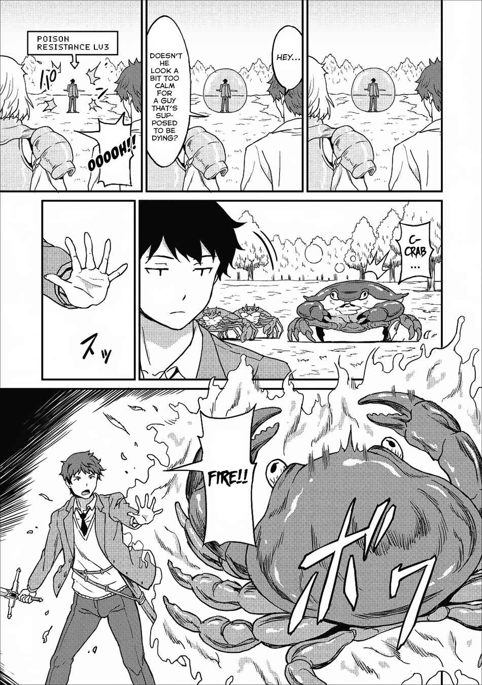 Page 18 Chapter 8 Taberu Dake de Level-Up! Damegami to Issho ni Isekai Musou