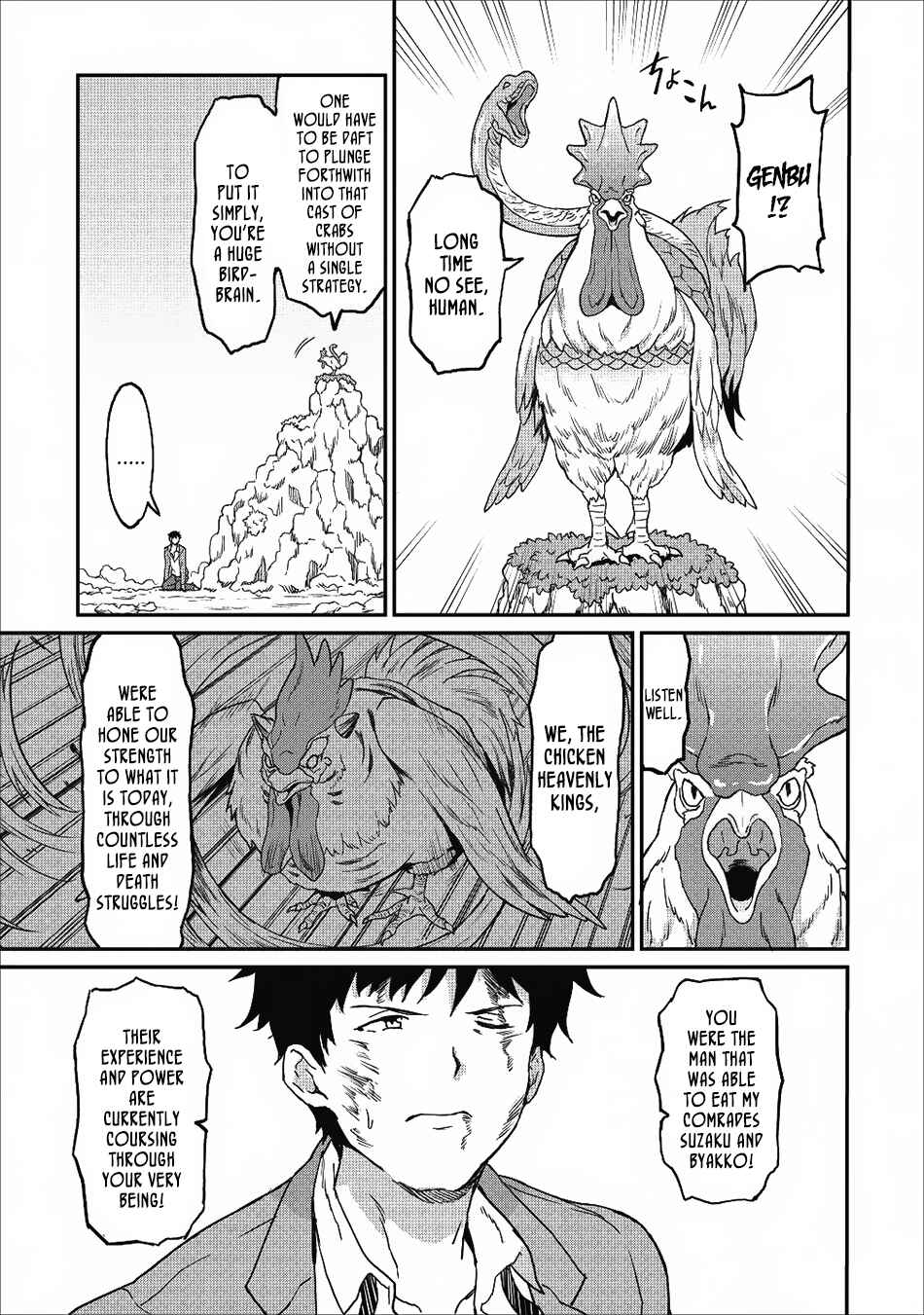 Page 28 Chapter 8 Taberu Dake de Level-Up! Damegami to Issho ni Isekai Musou