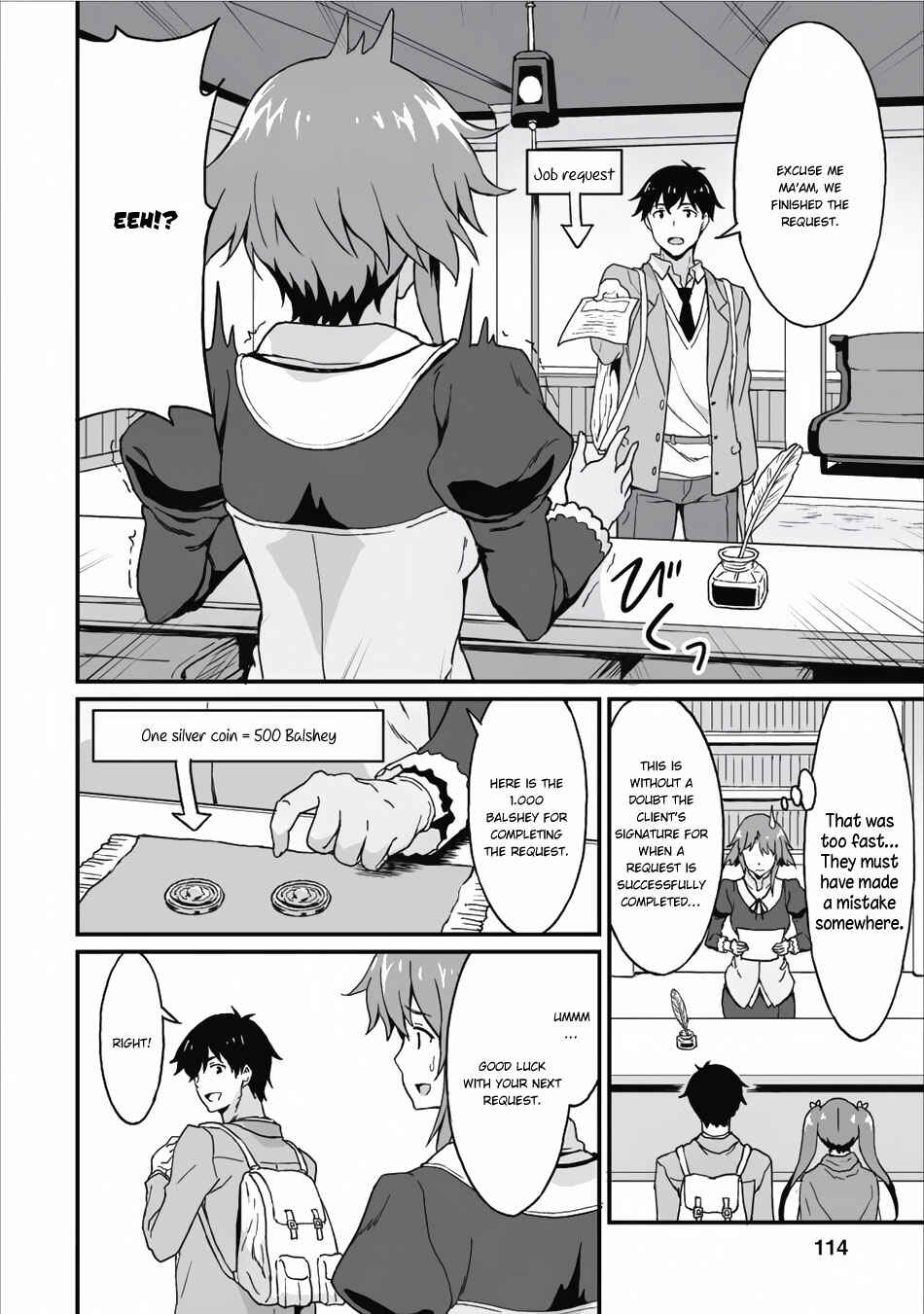 Page 17 Chapter 4 Taberu Dake de Level-Up! Damegami to Issho ni Isekai Musou