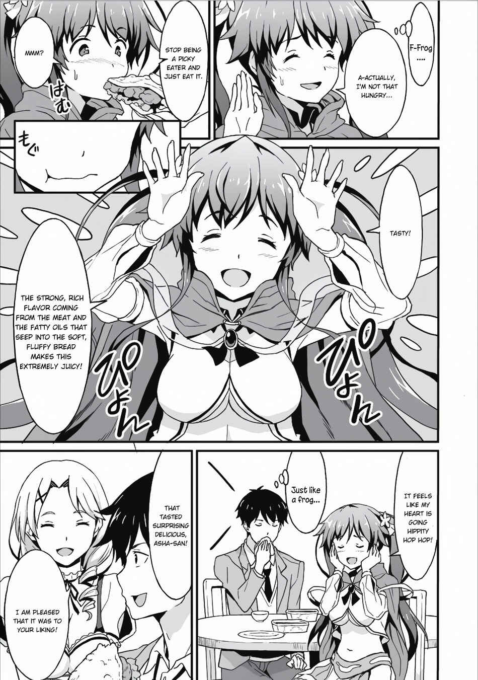 Page 22 Chapter 4 Taberu Dake de Level-Up! Damegami to Issho ni Isekai Musou