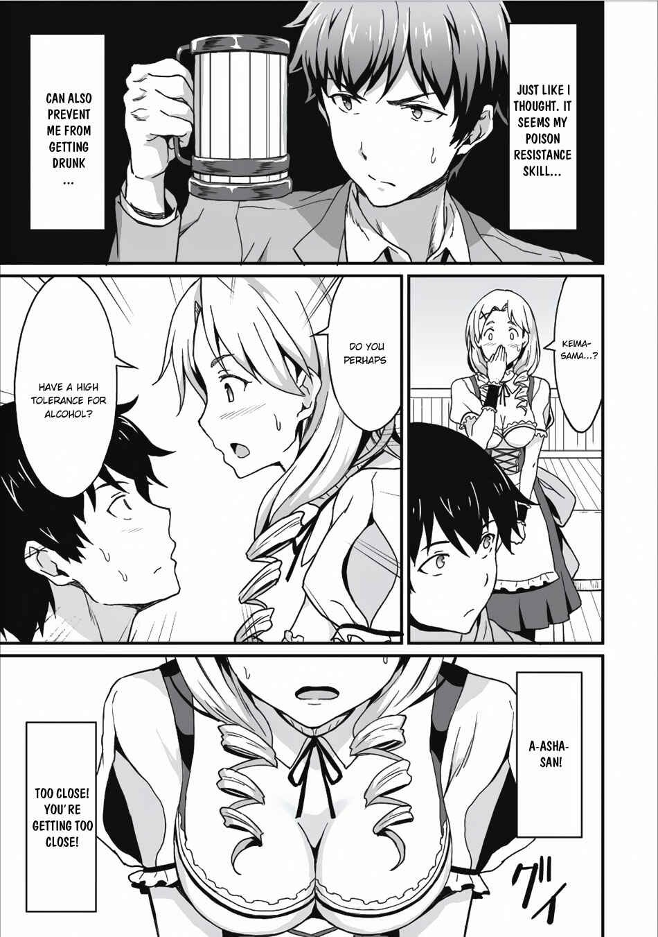 Page 28 Chapter 4 Taberu Dake de Level-Up! Damegami to Issho ni Isekai Musou