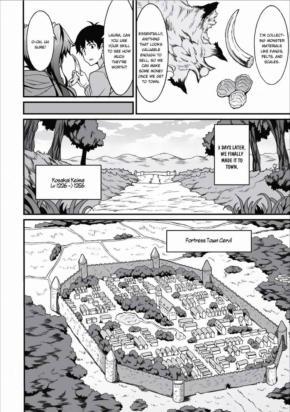 Page 5 Chapter 4 Taberu Dake de Level-Up! Damegami to Issho ni Isekai Musou