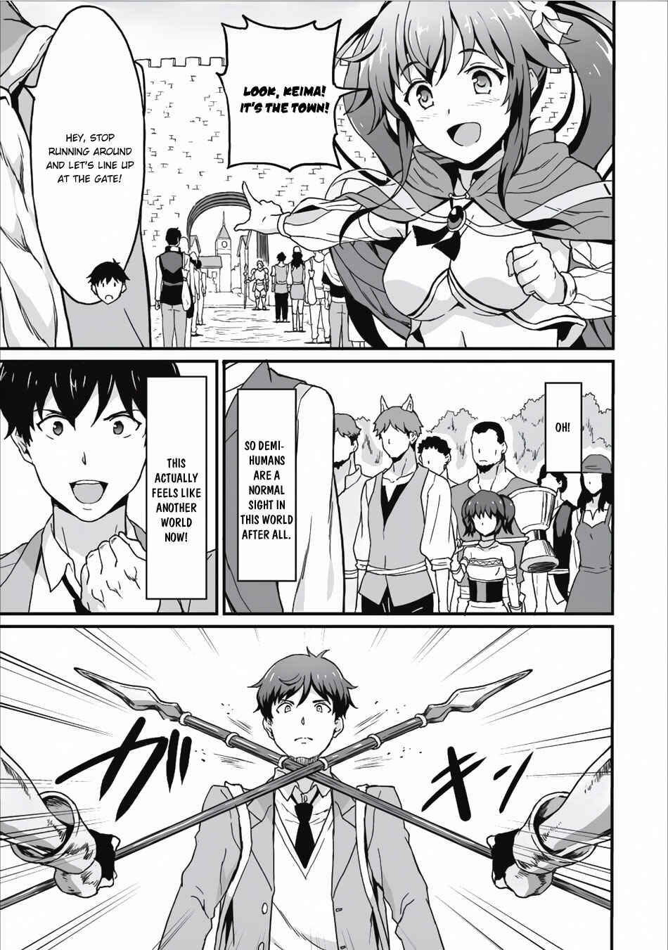 Page 6 Chapter 4 Taberu Dake de Level-Up! Damegami to Issho ni Isekai Musou