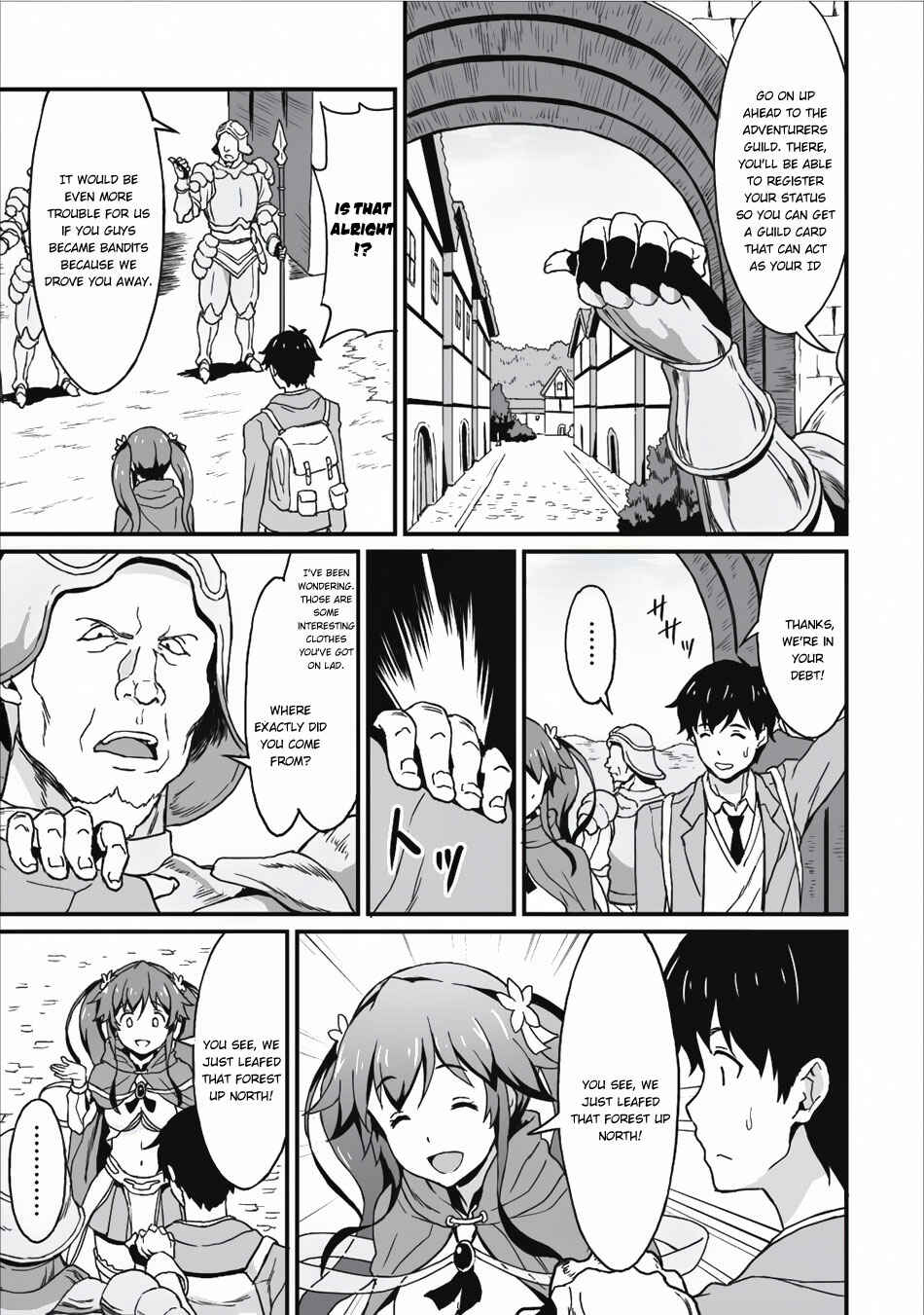 Page 8 Chapter 4 Taberu Dake de Level-Up! Damegami to Issho ni Isekai Musou