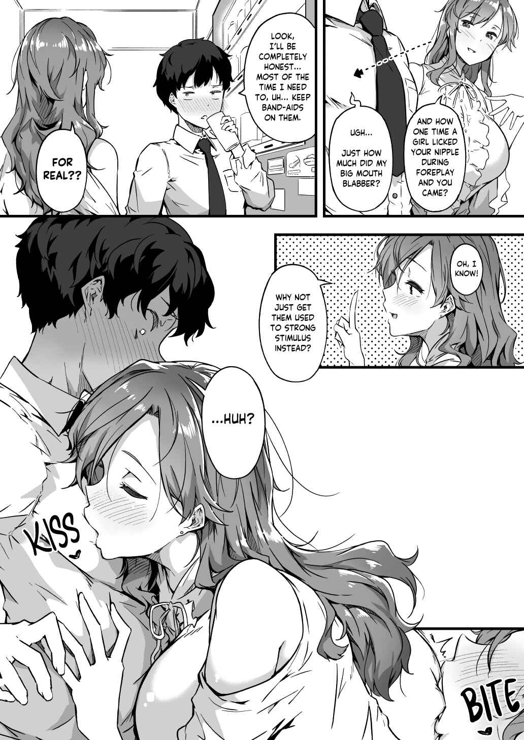 Page 3 Chapter Unknown_8202 Yamada-san to Chikubi ga Yowai Ogawa-kun