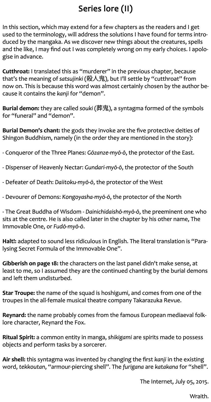 Page 64 Chapter 2 Satsui no Senki