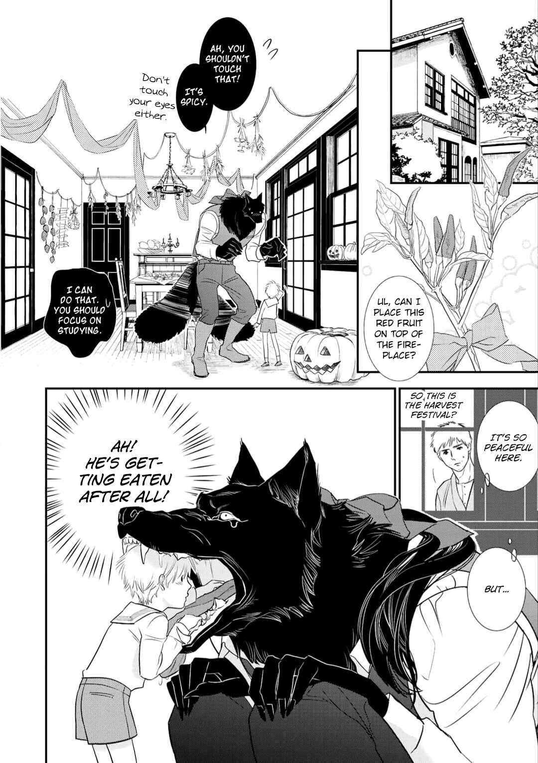 Page 15 Chapter 3 Tabenai No? Ookami-san