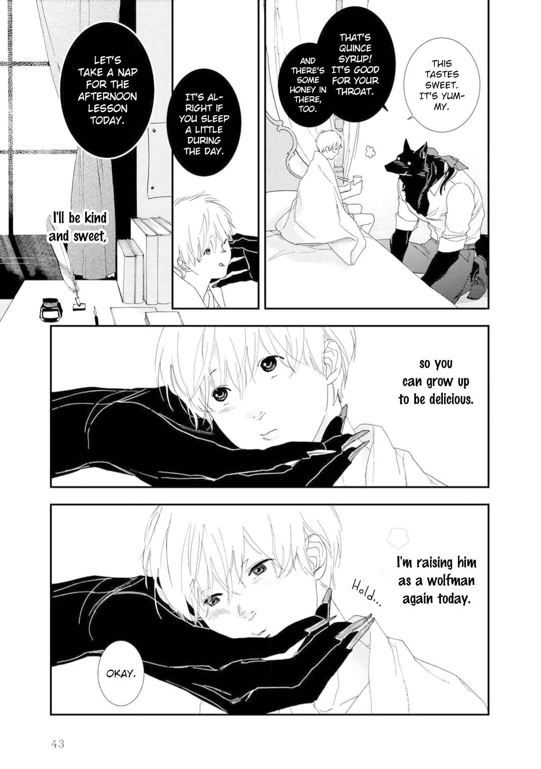 Page 8 Chapter 2 Tabenai No? Ookami-san