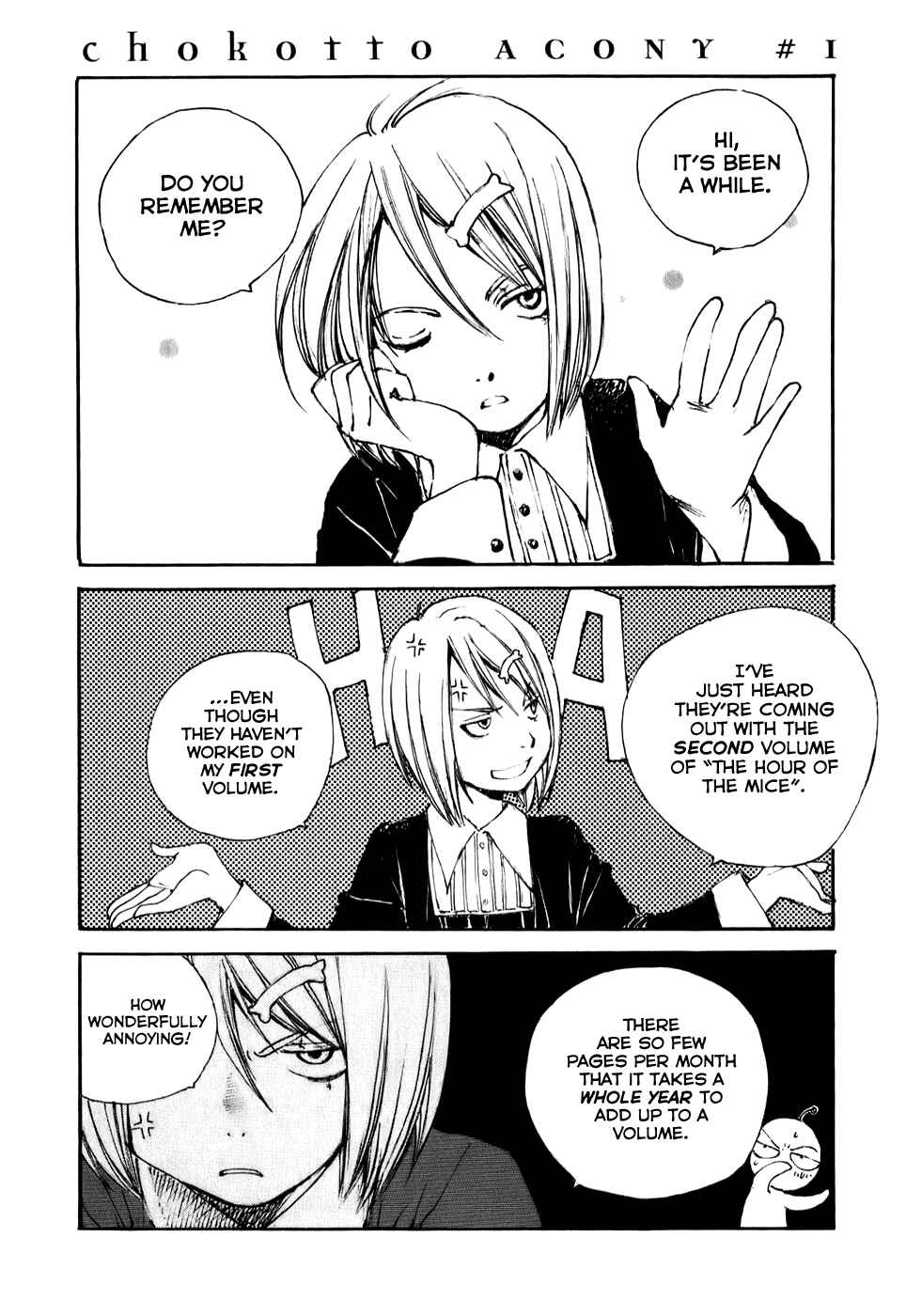 Page 1 Chapter 6.5 Acony