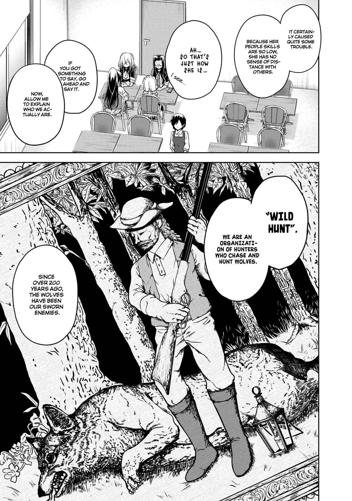 Page 14 Chapter 3 The Wolf in Love and Mille-Feuille