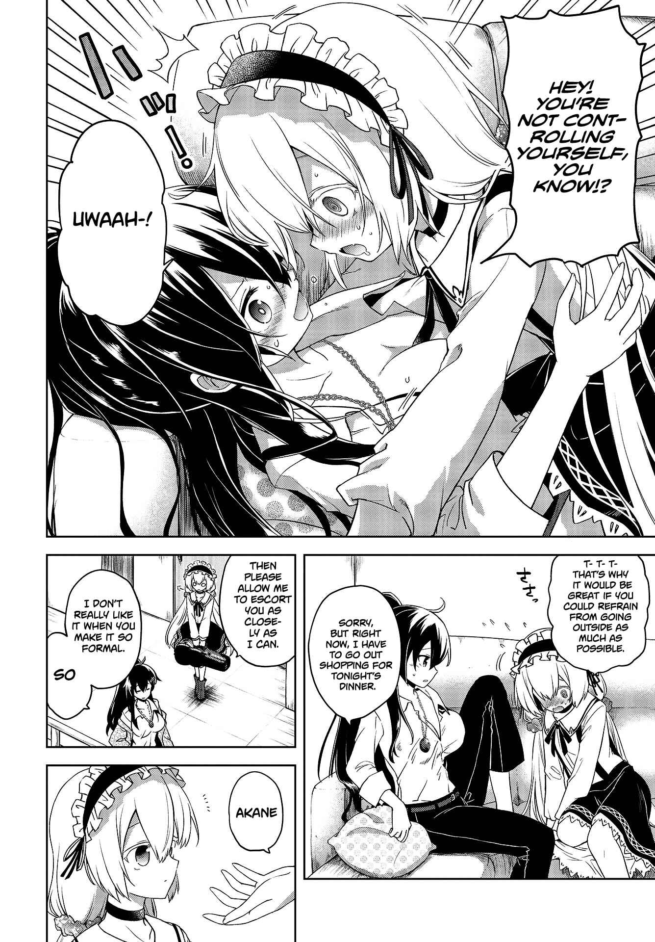 Page 9 Chapter 2 The Wolf in Love and Mille-Feuille