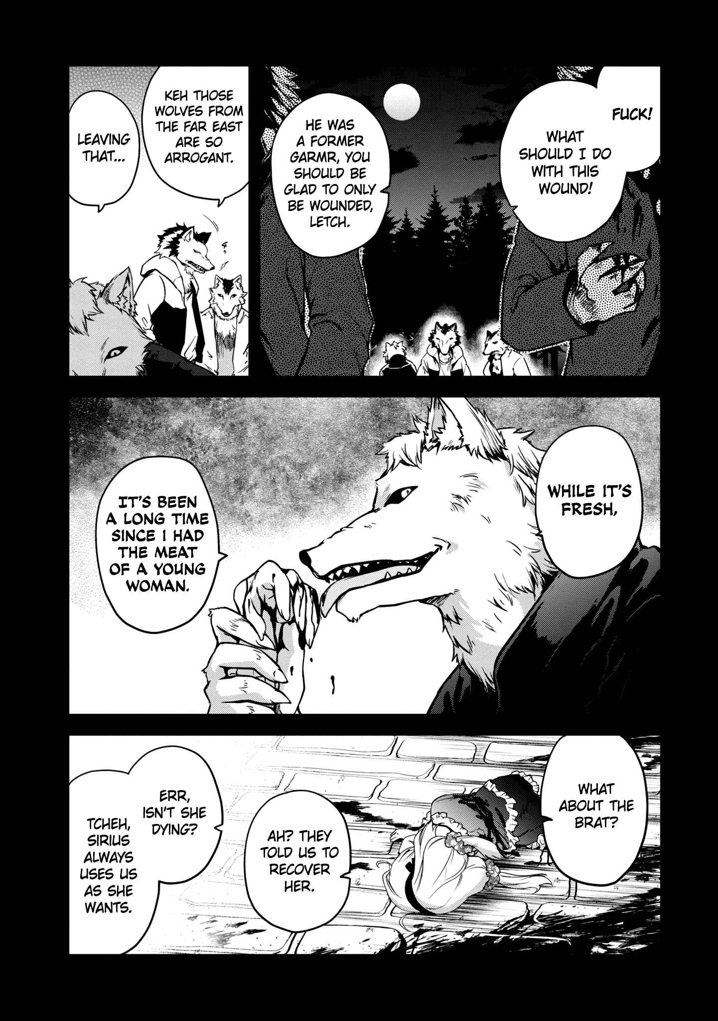Page 7 Chapter 9 The Wolf in Love and Mille-Feuille