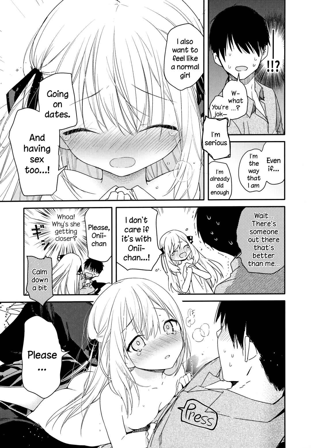Page 8 Chapter Unknown_128e Tonari no Hakanage Shoujo to Hajimete Ecchi