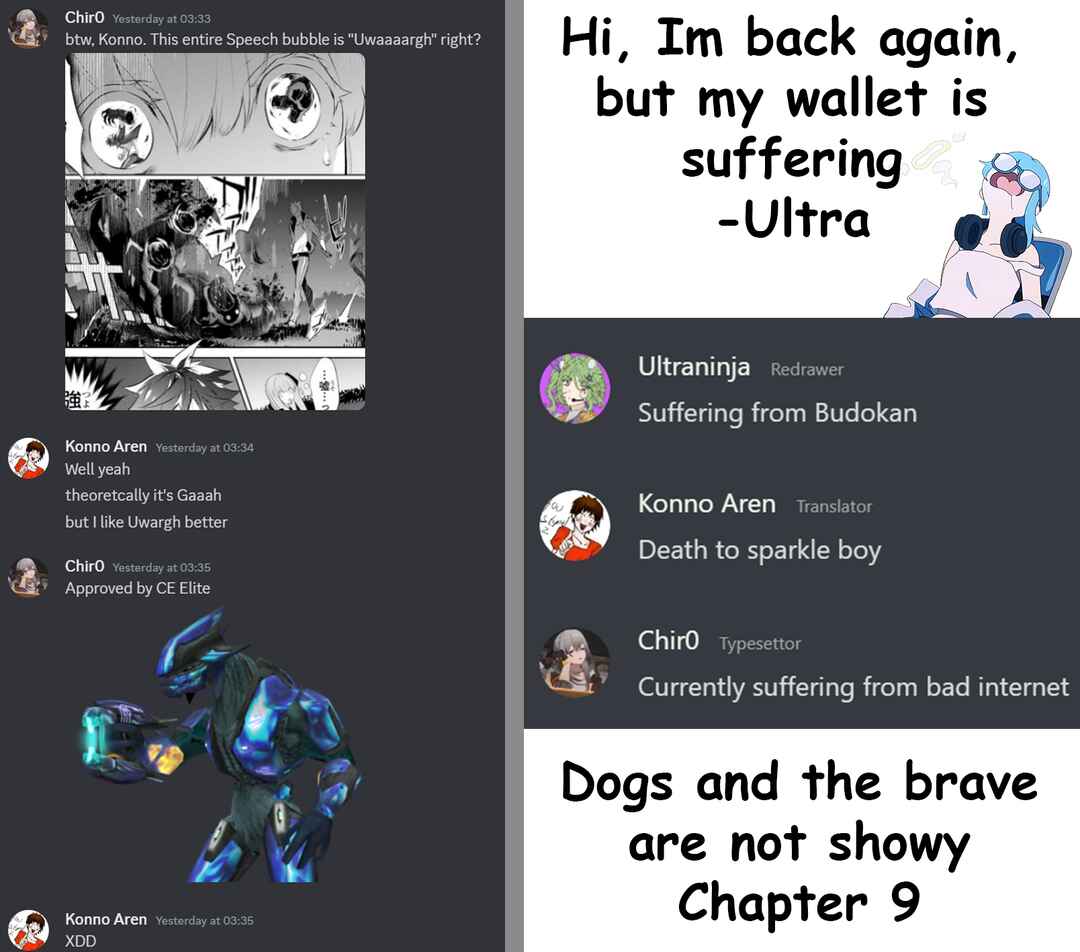 Page 27 Chapter 9 Dogs and the Brave Are Not Showy