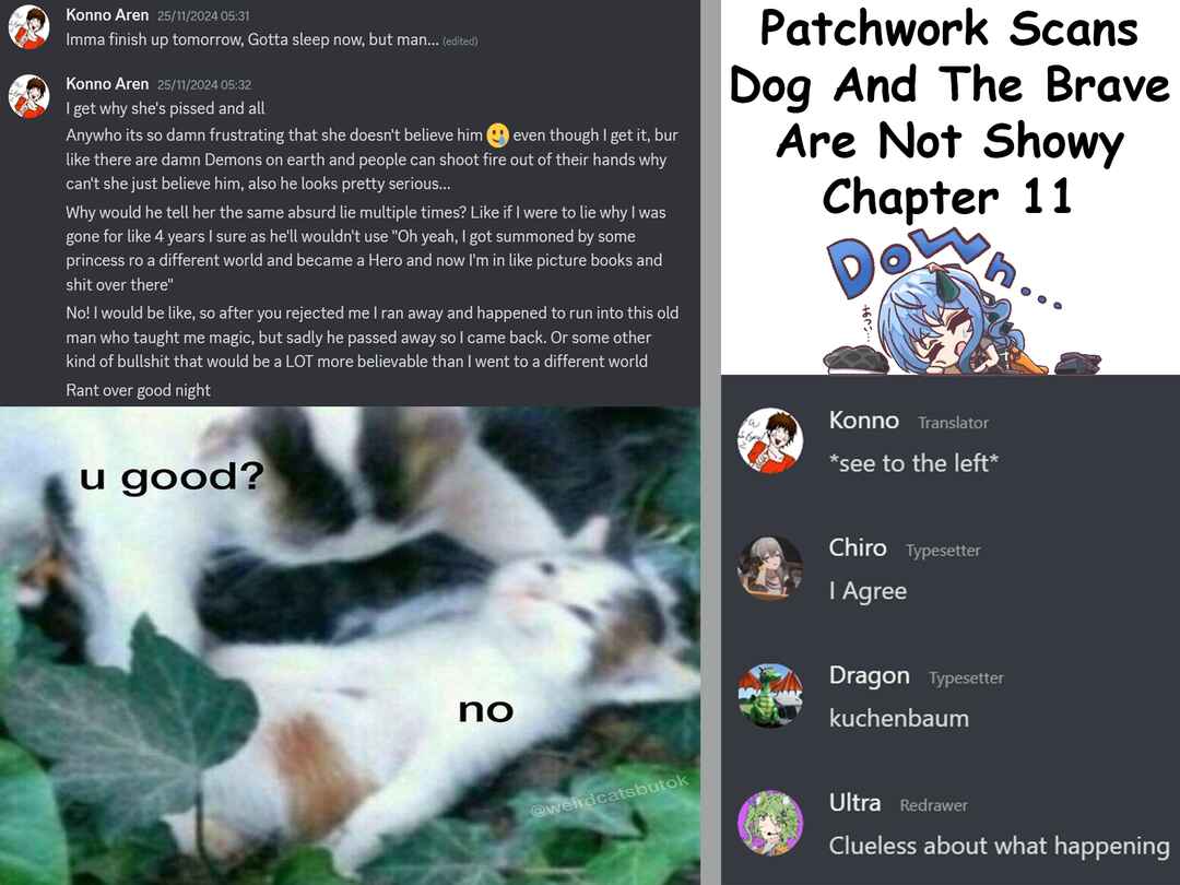 Page 34 Chapter 11 Dogs and the Brave Are Not Showy