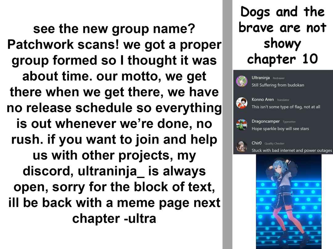 Page 26 Chapter 10 Dogs and the Brave Are Not Showy