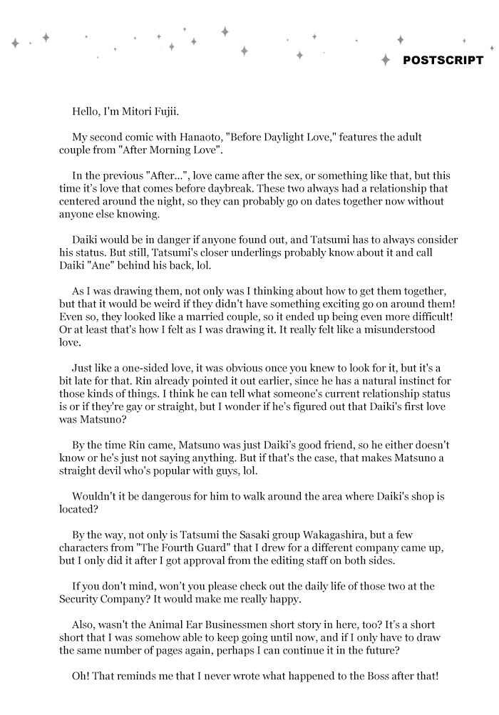 Page 24 Chapter 4.5 Before Daylight Love