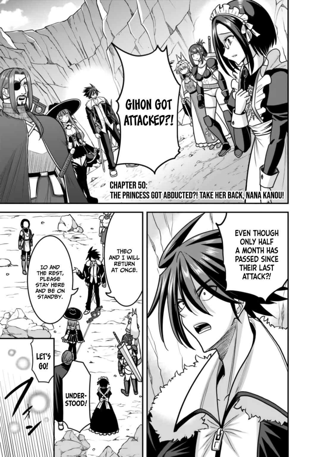 Page 2 Chapter 50 Kujibiki Tokushou: Musou Harem-ken