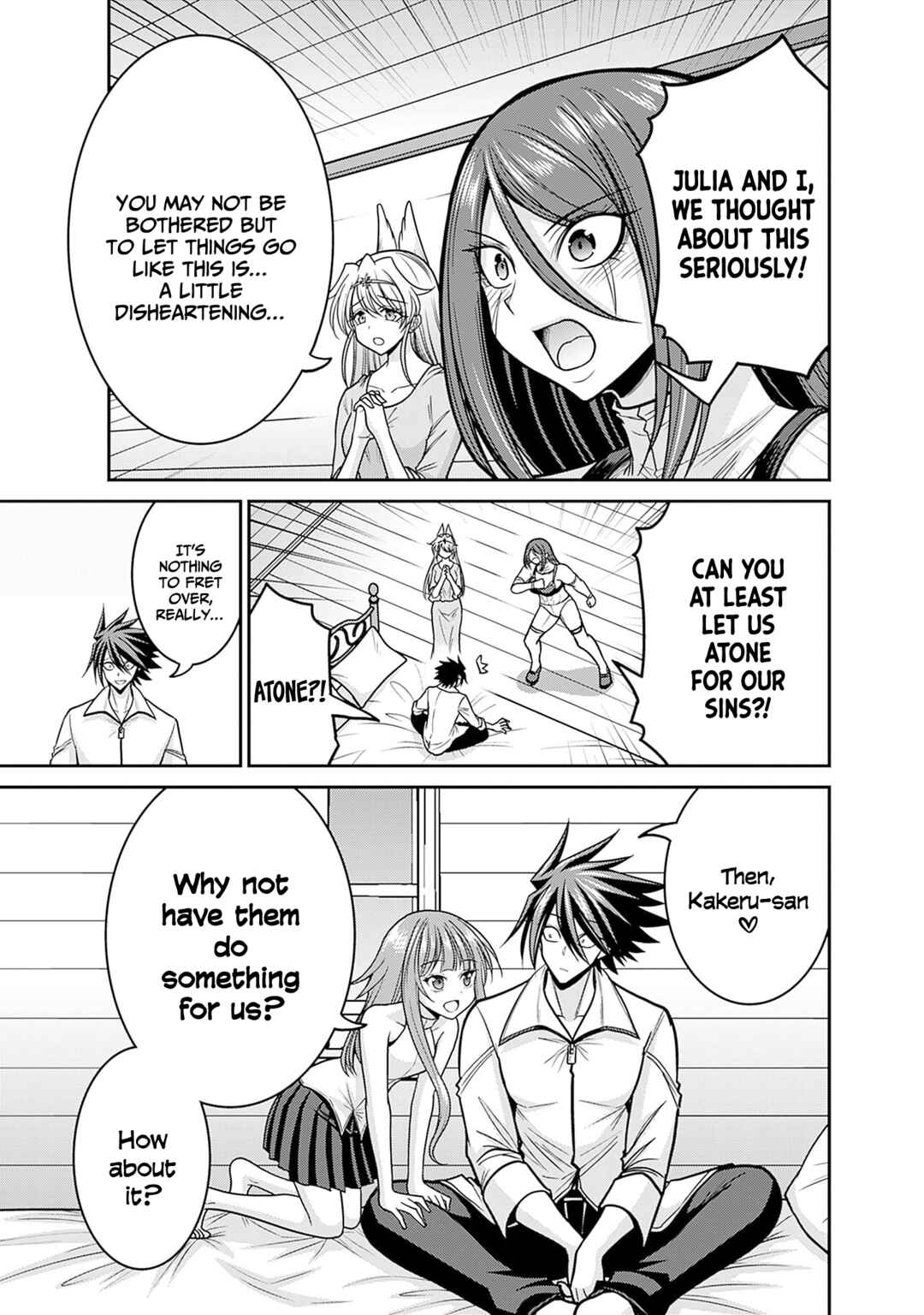 Page 10 Chapter 49 Kujibiki Tokushou: Musou Harem-ken