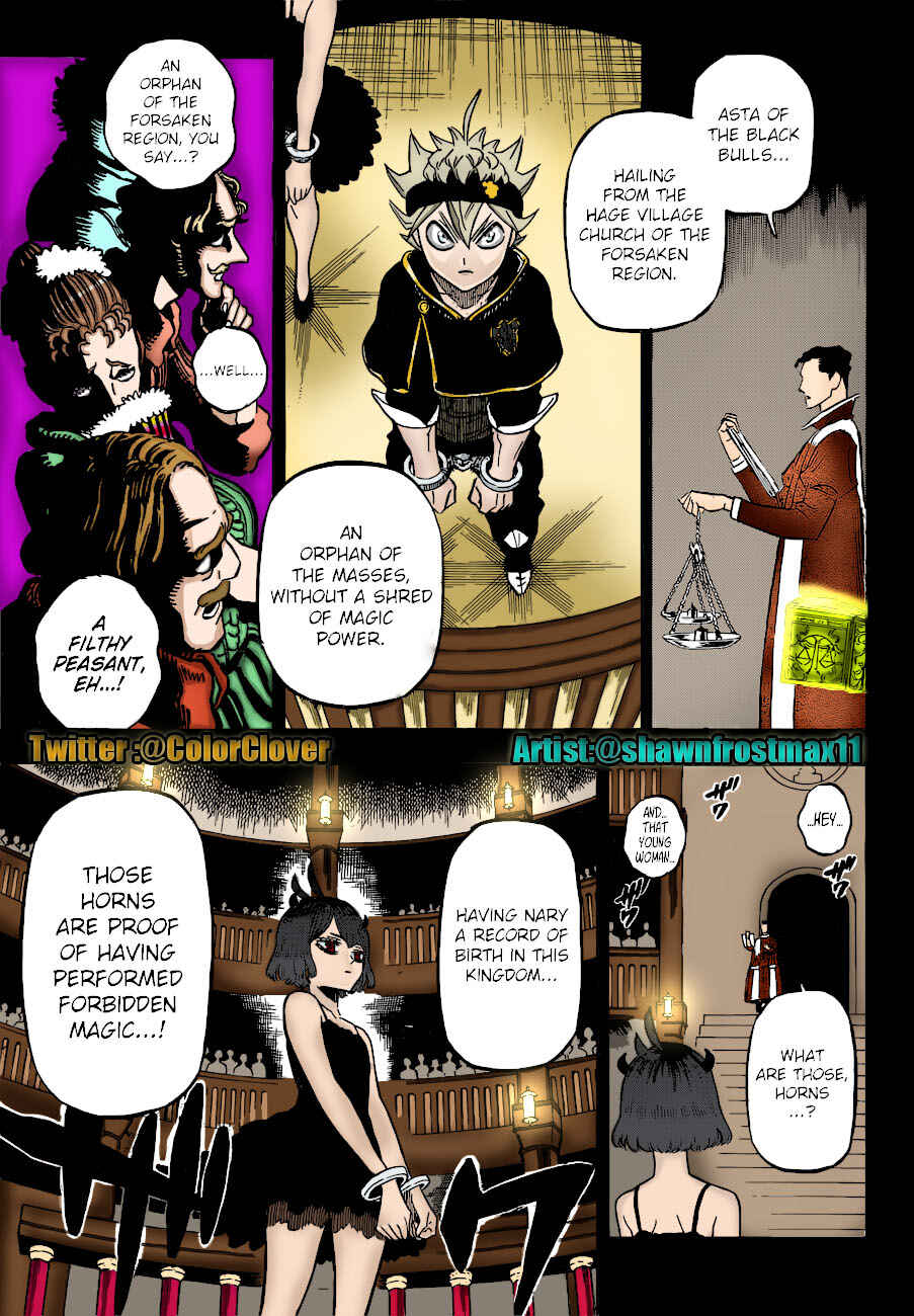Page 7 Chapter 217 Black Clover (Fan Colored)