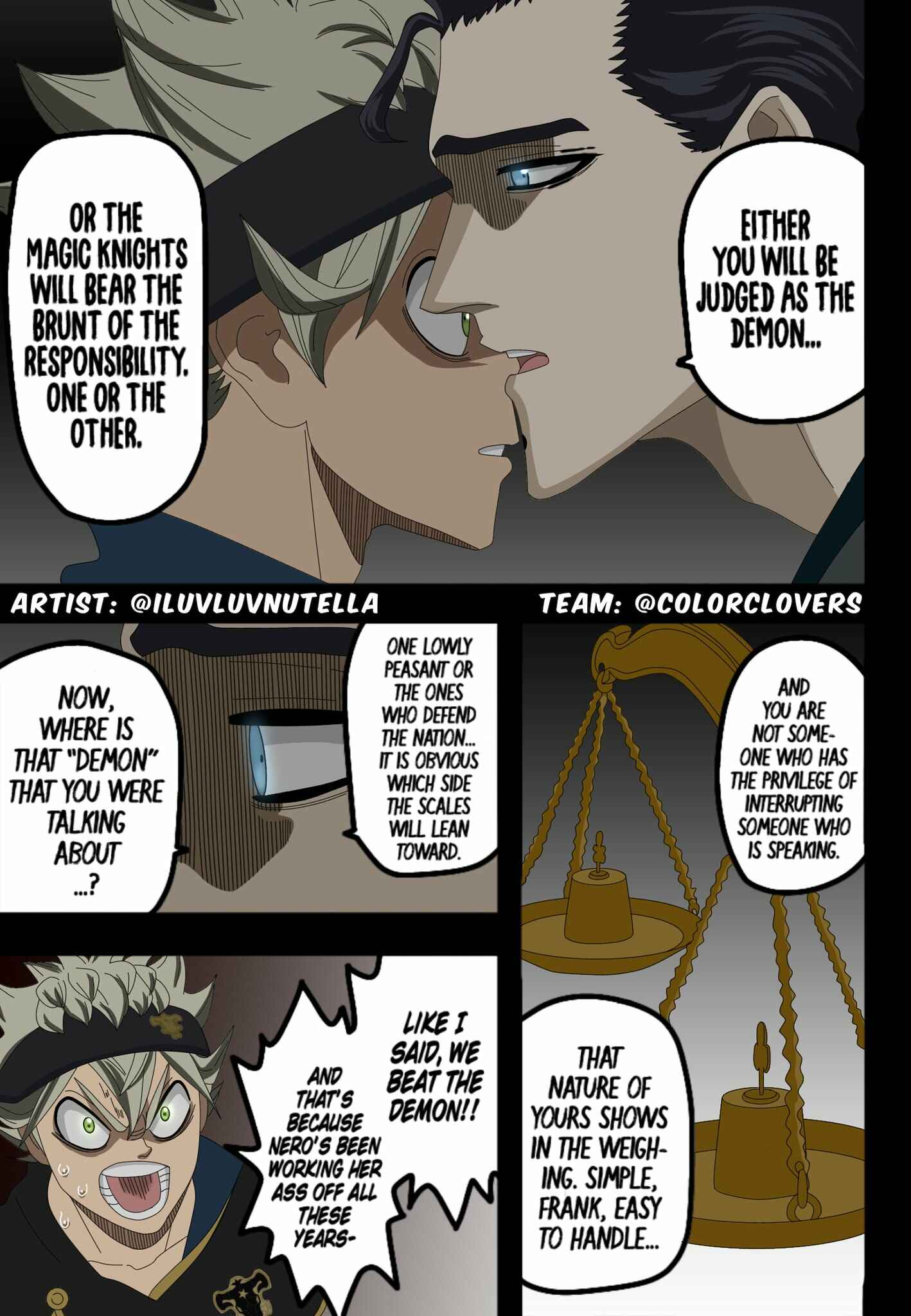 Page 9 Chapter 217 Black Clover (Fan Colored)