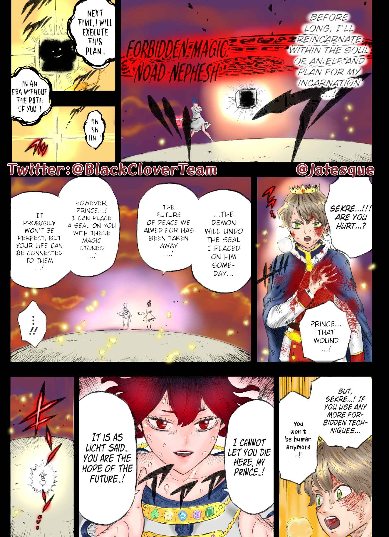Page 13 Chapter 205 Black Clover (Fan Colored)